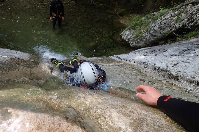 Family Canyoning near Lake Bled - Photos make the wet activity easier to enjoy
