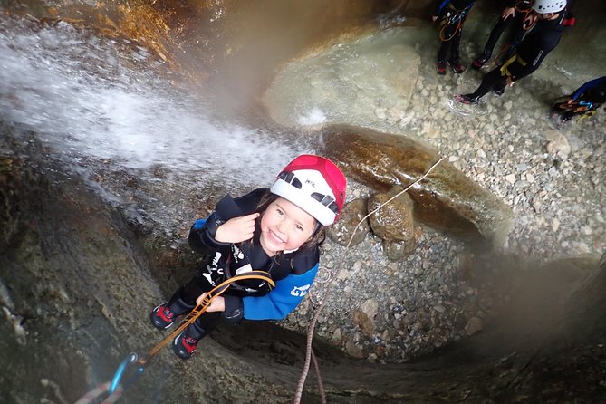 Family Canyoning near Lake Bled - Who will enjoy this most?