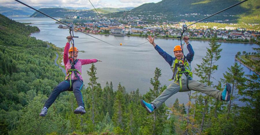 Feel the adrenaline in Mosjøen Zipline - Is $103 a fair price?