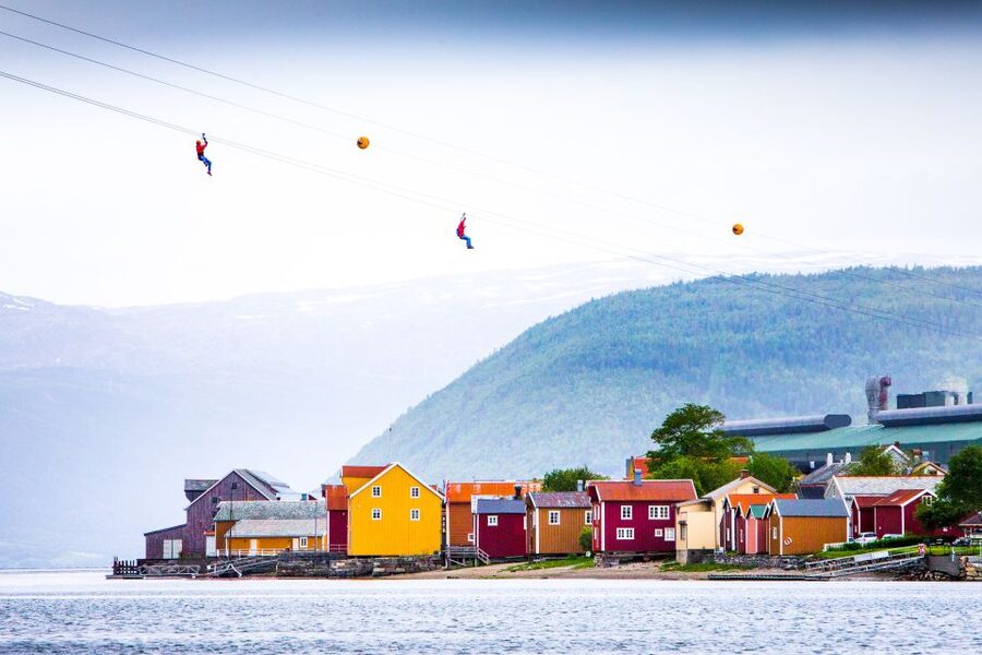 Feel the adrenaline in Mosjøen Zipline - Climbing the Sherpa Path to Storfjellet