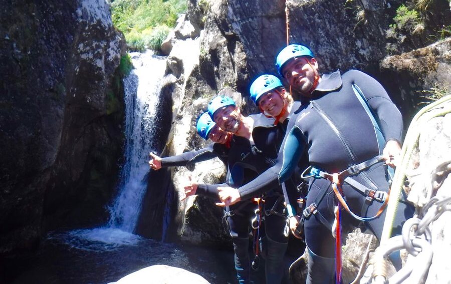 From Aveiro: Guided Canyoning Tour with Hotel Transfers - From Aveiro to Arouca Geopark