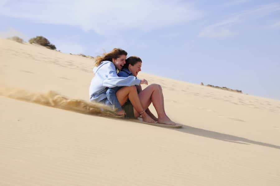 From Boa Vista: Sandboarding Adrenaline down the big Dunes - Learning from a working surfer