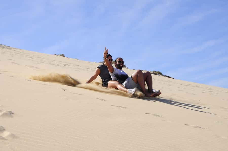 From Boa Vista: Sandboarding Adrenaline down the big Dunes - Photos, drinks, and the small details