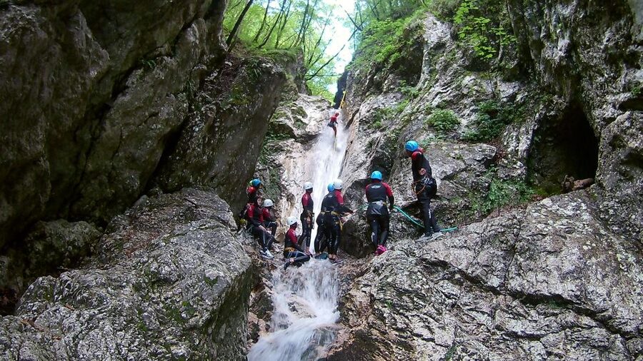 From Bovec: Half-Day Canyoning Tour in Soča Valley - From Bovec to the Emerald Creek trailhead