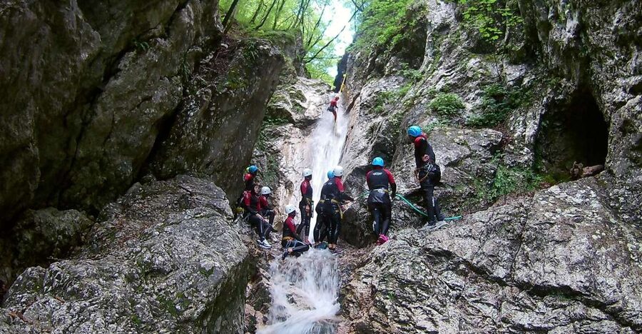 From Bovec: Half-Day Canyoning Tour in Soča Valley - The uphill walk is the first test