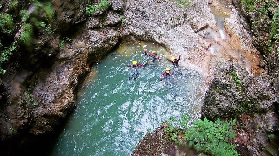 From Bovec: Half-Day Canyoning Tour in Soča Valley - Emerald pools and natural slides