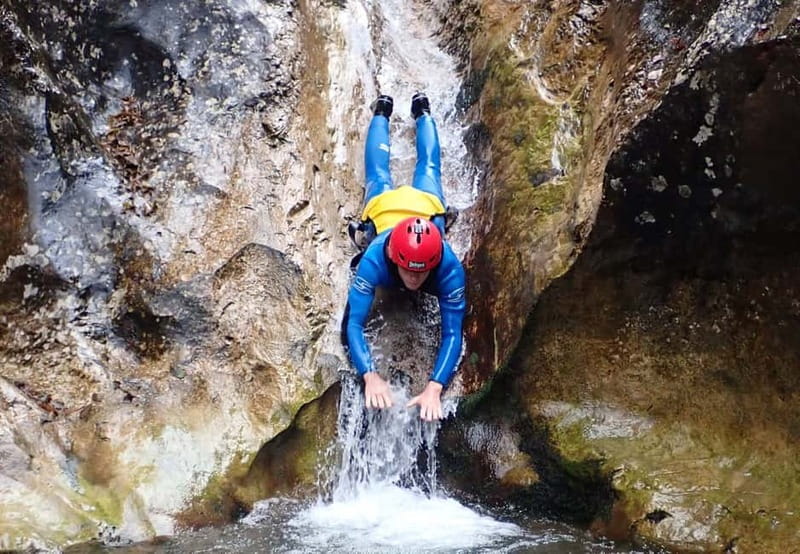 From Bovec: Sušec Stream Canyoning in the Soča Valley - Starting in Bovec and getting equipped