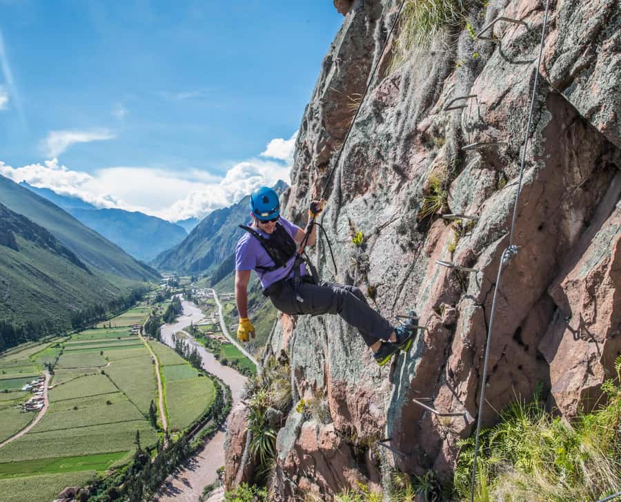 From Cusco: Via Ferrata and Sky Lodge Zipline - What the guide adds to the climb
