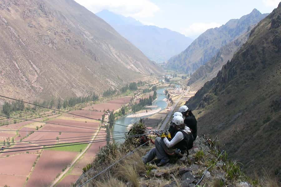 From Cusco: Via Ferrata and Sky Lodge Zipline - Six zip lines across the mountain faces