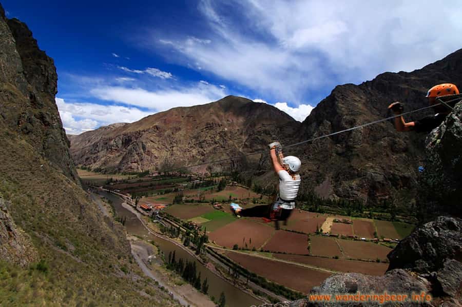 From Cusco: Via Ferrata & Zip Line with lunch - From Cusco to Pachar in about 110 minutes