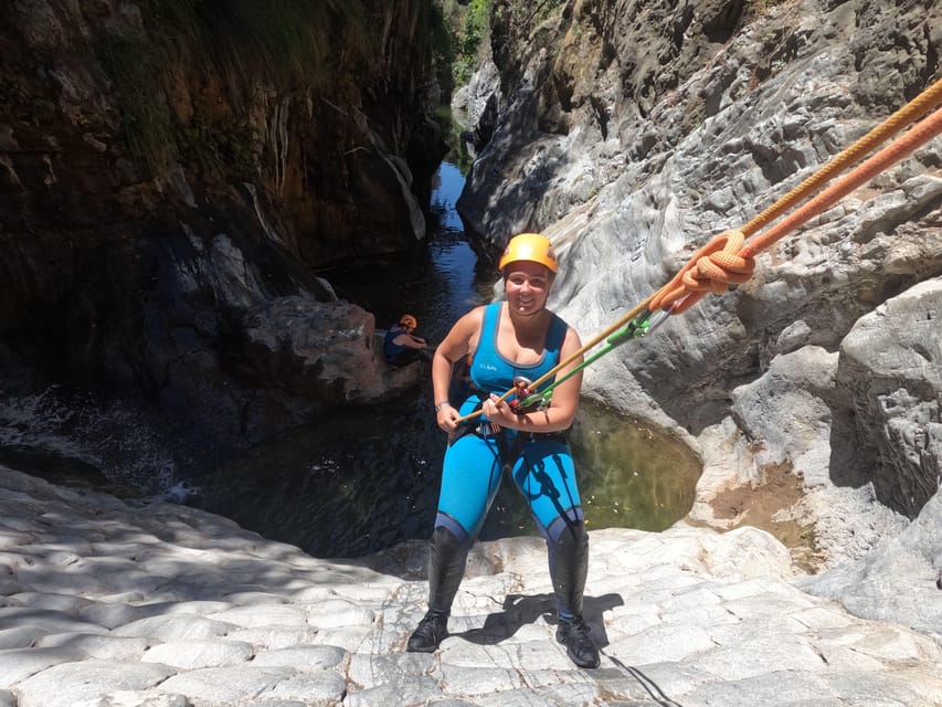 From Estepona: Guadalmina River Guided Canyoning Adventure - Optional jumps, including the 5-meter drop