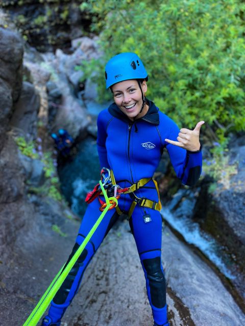 From Funchal: Intermediate (Level 2) Canyoning Adventure - Key points at a glance