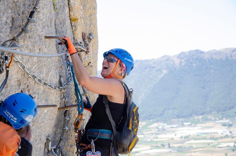 From Granada: Climb Zafarraya's 'Via Ferrata John Hogbin' - Who will enjoy this route most