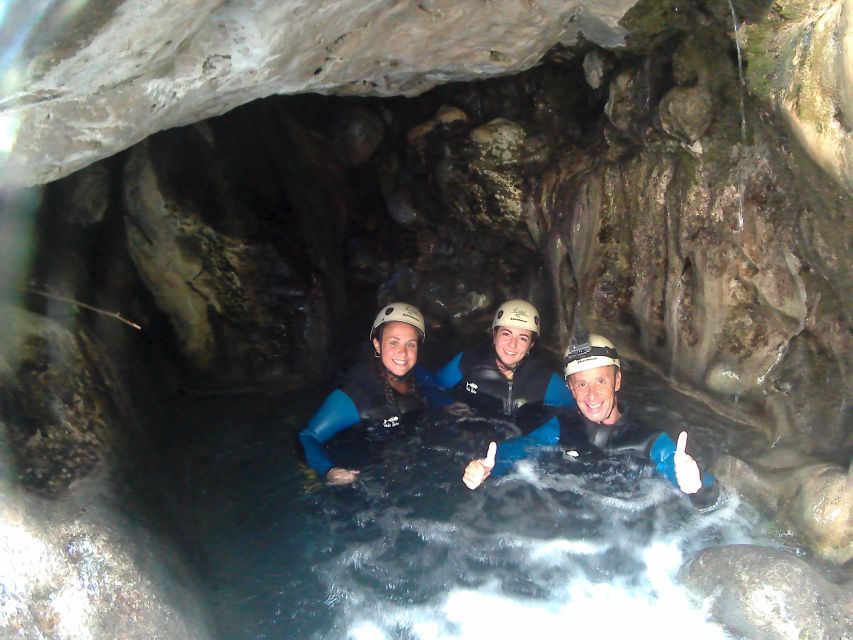 From Granada: Rio Verde Canyoning Tour - The main route mixes technique with pure play