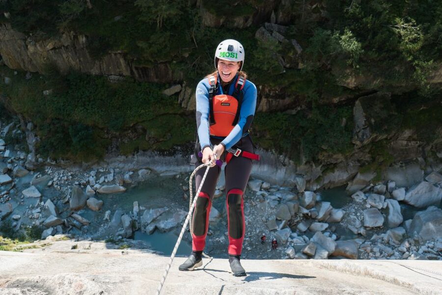 From Interlaken: Grimsel Gorge Canyoning Tour - Slides, jumps, and the zipline