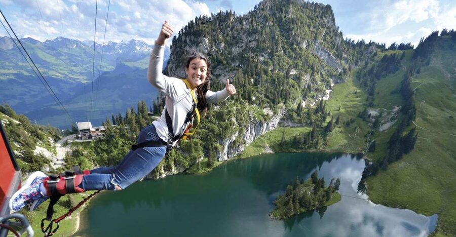 From Interlaken: Stockhorn Bungee Jump - Why this bungee jump feels different