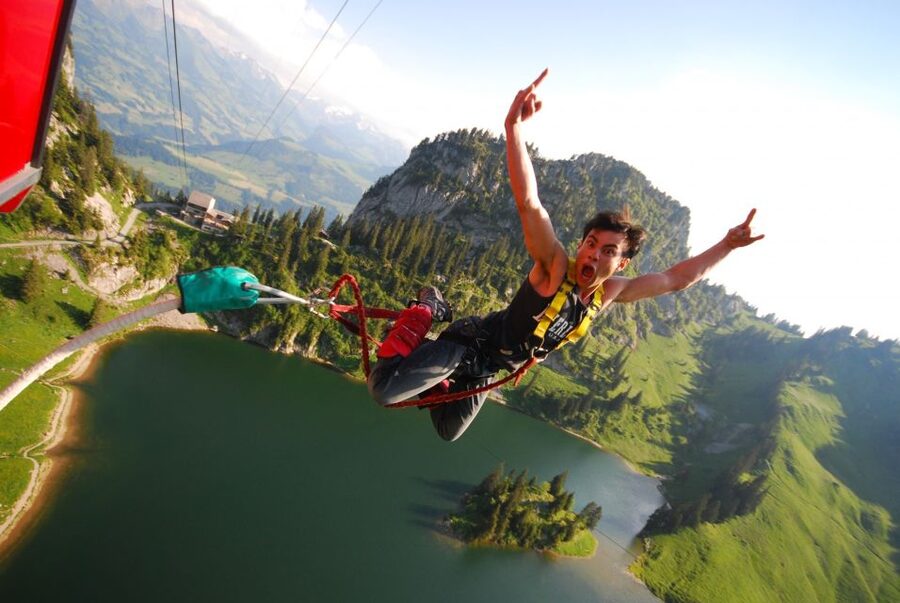 From Interlaken: Stockhorn Bungee Jump - What the $309 price really buys you