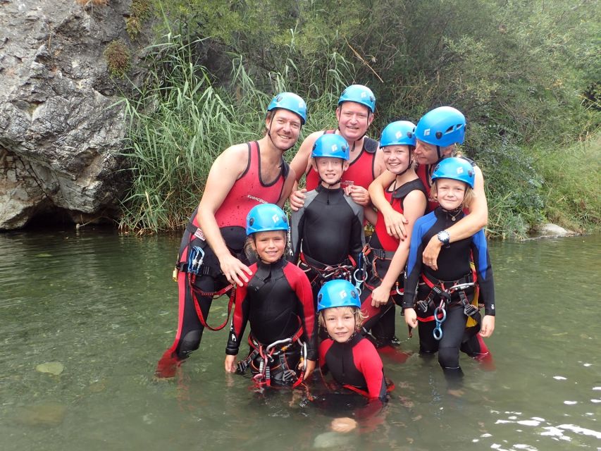 From Marbella: Guadalmina River Guided Canyoning Adventure - Equipment, footwear, and comfort
