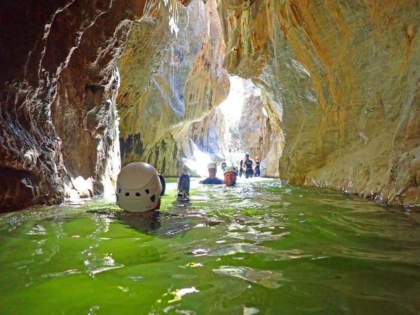 From Marbella: Guadalmina River Guided Canyoning Adventure - From Parque Torre Leonera to the Angosturas gorge