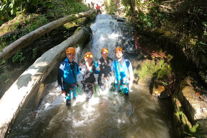 From Marbella: Guided Canyoning Tour in Sima del Diablo - From Marbella to Júzcar: the first thing to plan