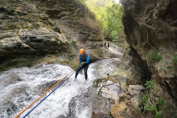 From Marbella: Guided Canyoning Tour in Sima del Diablo - Who should book this canyoning trip?