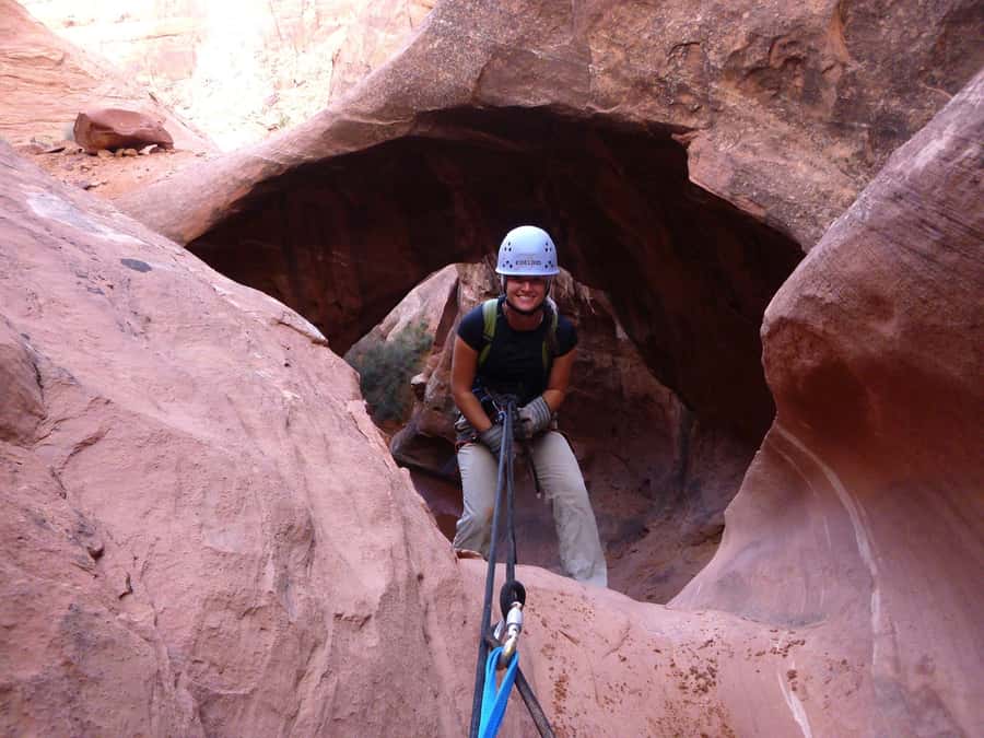 From Moab: Rock of Ages Moderate Rappelling Obstacle Course - What to bring and what to leave behind