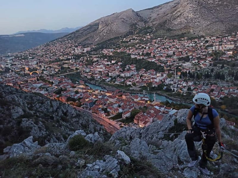 From Mostar: Via Ferrata Hum Climbing Experience - Climbing Hum Hill above Mostar