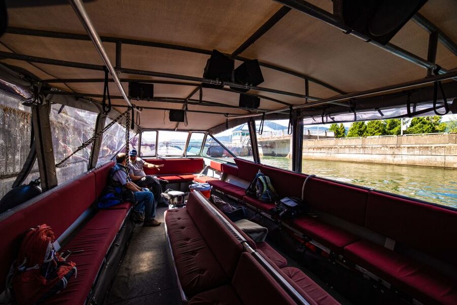 From Portland: Bigfoot Adventure 3.5-hour Jetboat Cruise - Leaving Portland on the Willamette River