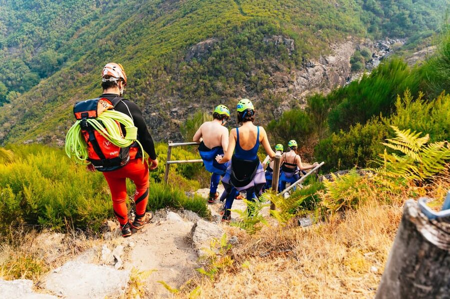 From Porto: Gerês National Park Canyoning Trip - How the guides handle nerves and safety
