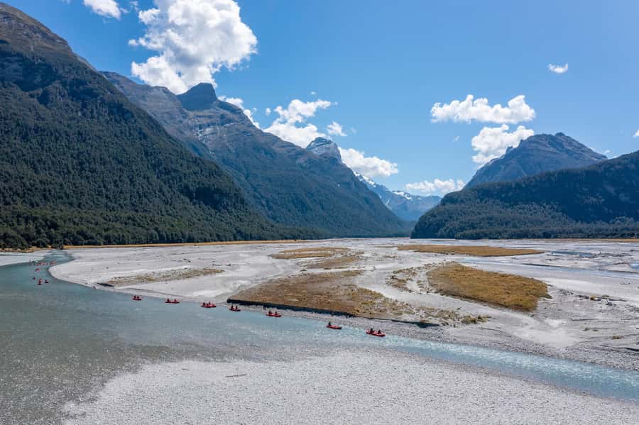 From Queenstown: Dart River Canoe & Jet Boat Day Trip - One hour of speed on the Dart River