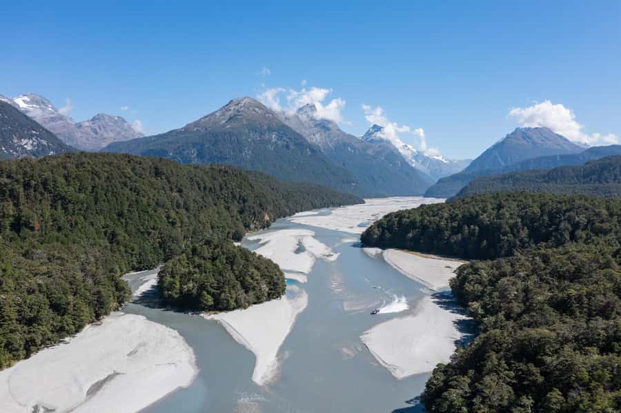 From Queenstown: Dart River Canoe & Jet Boat Day Trip - Paradise Valley and film country