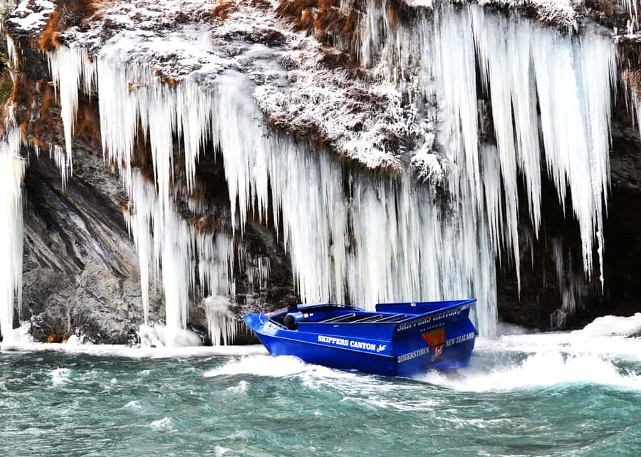 From Queenstown: Skippers Canyon Jet Boat Ride - The road to Skippers Canyon is half the thrill