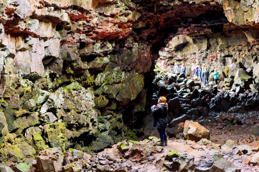 From Reykjavik: Golden Circle and Lava Caving Adventure - Geysir and the hot ground
