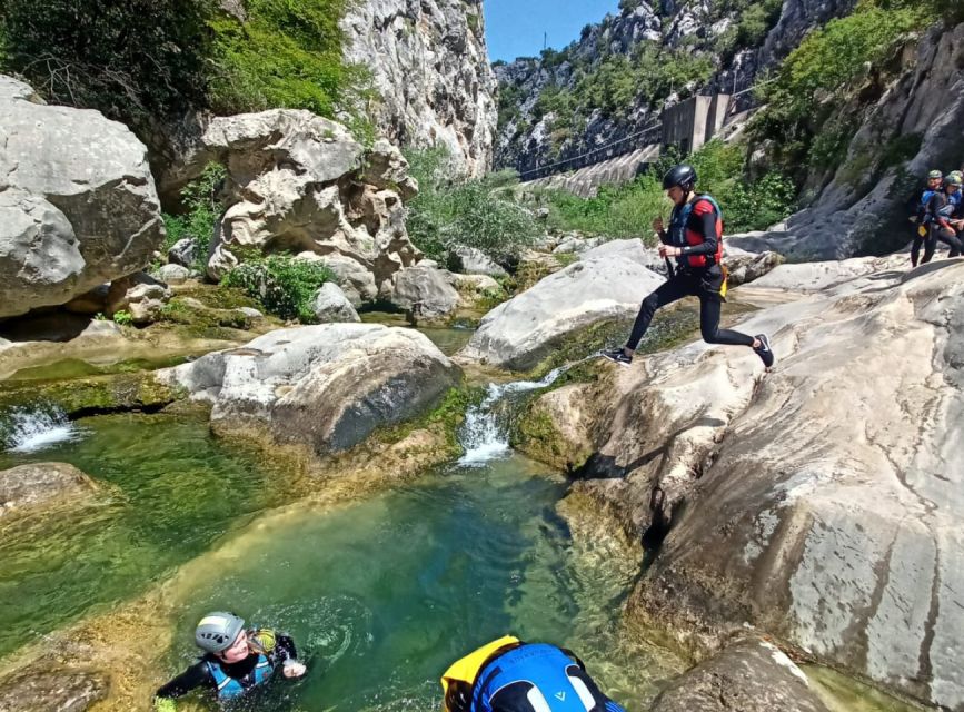 From Split/Omiš: Canyoning Cetina River + Free Photos/Video - The Final Climb and Return to the Van