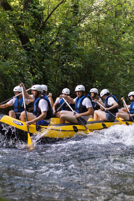 From Split or Omiš: Rafting, Cliff Jumping, & Cave Exploring - Why the Cetina River makes such a good rafting day