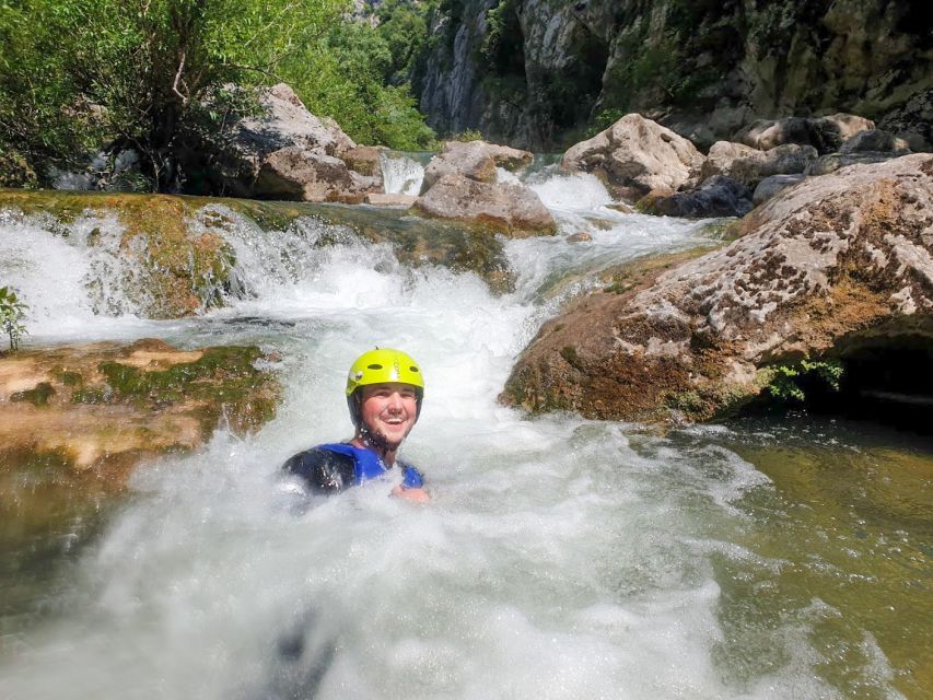 From Split or Zadvarje: Cetina River Canyoning - Fitness, footwear, and what to pack