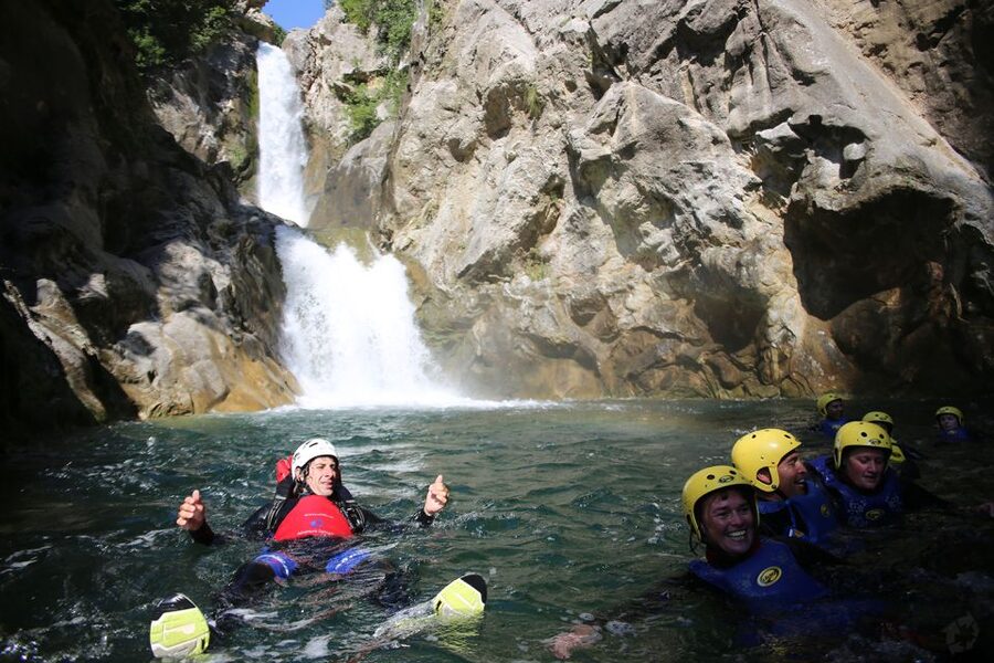 From Split or Zadvarje: Extreme Canyoning on Cetina River - The hike down into the Cetina canyon