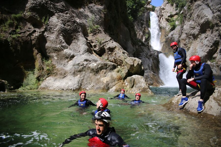 From Split or Zadvarje: Extreme Canyoning on Cetina River - Swimming, rapids, tunnels, and natural water slides
