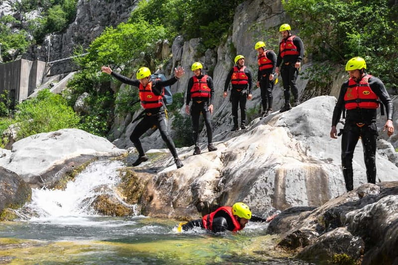 From Split/Šestanovac: Canyoning on Cetina River - Meeting in Split and riding to Šestanovac