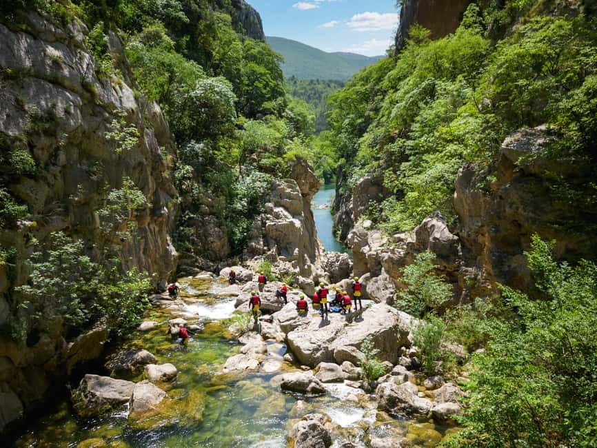 From Split/Šestanovac: Extreme Canyoning on Cetina River - Cold water, wetsuits, and what to bring