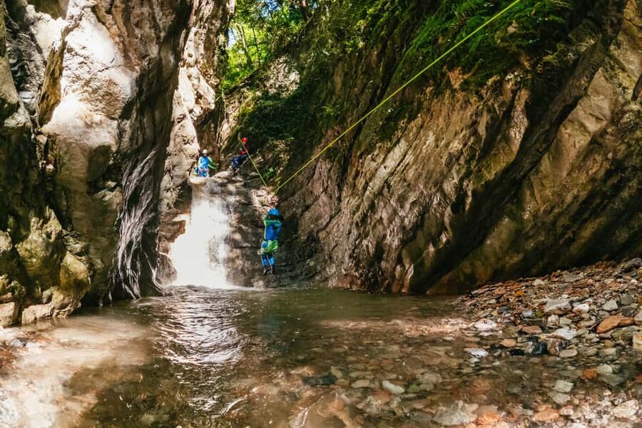 From Tignale, Lake Garda: Beginner-Friendly Canyoning Tour - What this canyoning trip near Tignale feels like
