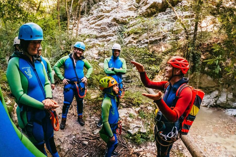 From Tignale, Lake Garda: Beginner-Friendly Canyoning Tour - The 20-minute safety briefing