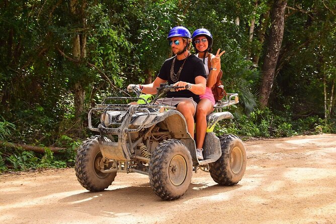 Full Adrenaline Day in Tulum! ATVs, Zipline, Cenote, Rappel, Food - A Mayan ceremony adds a cultural pause