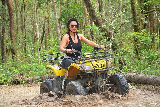 Full Adrenaline Day in Tulum! ATVs, Zipline, Cenote, Rappel, Food - Transport from Playa del Carmen, Riviera Maya, and Tulum