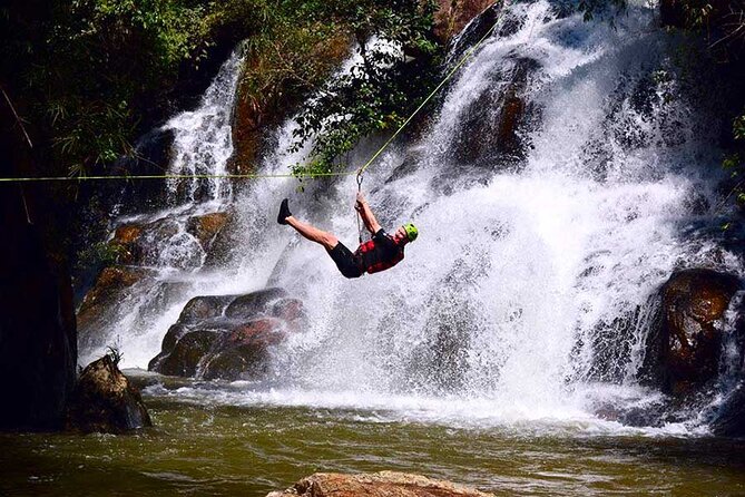 Full Day Canyoning Activity in Da Lat with Lunch - The 25-meter waterfall is the real canyoning test