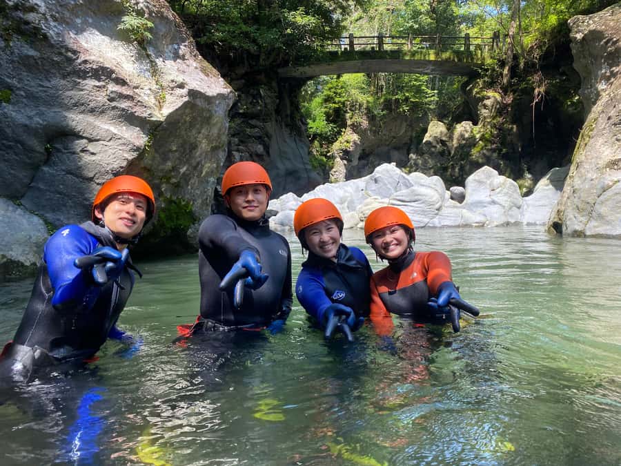 Fun Canyoning Activity at the bottom of Mt. Fuji - Key points at a glance