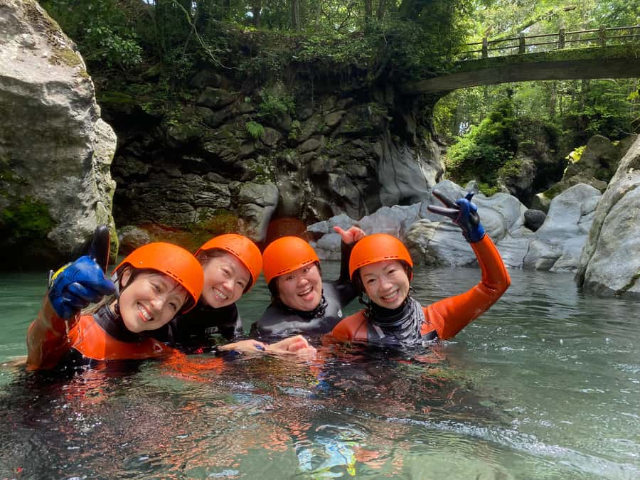 Fun Canyoning Activity at the bottom of Mt. Fuji - Is $130 a fair price?