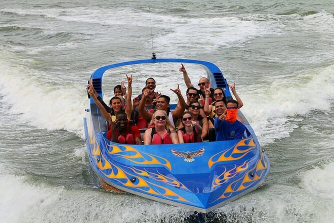 Galveston Suntime Jet Boat Thrill Ride - The Pier 21 Departure and Boarding Process