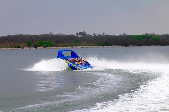 Galveston Suntime Jet Boat Thrill Ride - The Main Thrill: Spins, Spray, and Sudden Turns