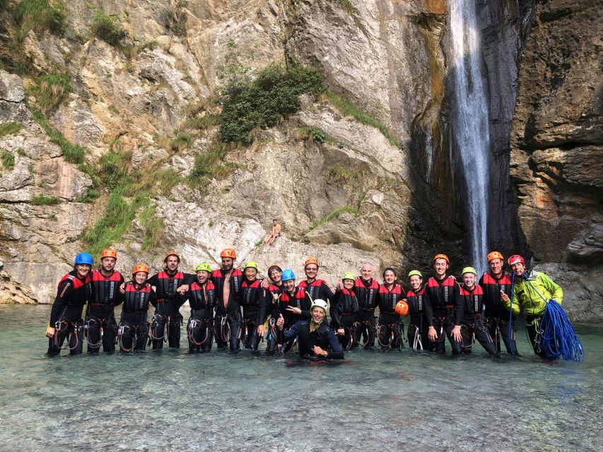 Garda Lake: Guided Palvico Gorge Canyoning Trip - Key points at a glance